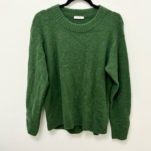 AYR Kickback Crew Neck Sweater in Spirulina, Size M